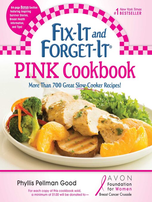 Title details for Fix-It and Forget-It Pink Cookbook by Phyllis Good - Wait list